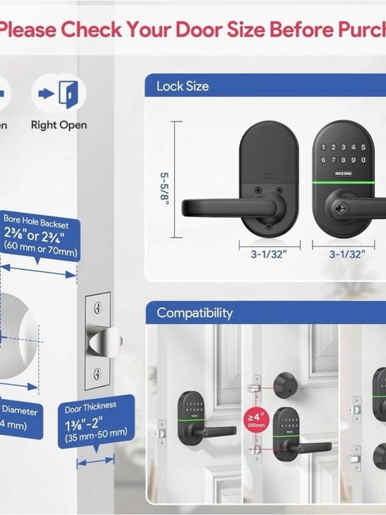Smart Keypad Door Lock - Picture 6 of 7